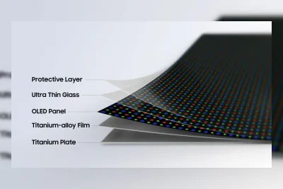 Samsung Flex Titanium: Layar Lipat Lebih Kuat dengan Bekas Lipatan Minimal