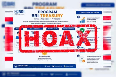 BRI Tegaskan Program Treasury yang Viral di Medsos Adalah Penipuan