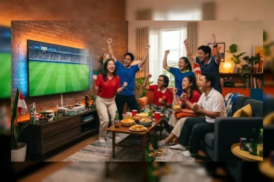 Nobar Piala Dunia di Rumah Makin Seru, Lazada Bagikan 6 Produk Andalan untuk Sulap Ruang Keluarga Jadi Tribun VIP