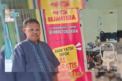 Optik Sejahtera Bagikan Kacamata Gratis untuk Guru di Depok Jelang HUT ke-81 RI