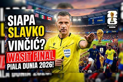 Profil Wasit Final Piala Dunia 2026: Slavko Vincic Resmi Dipercaya FIFA