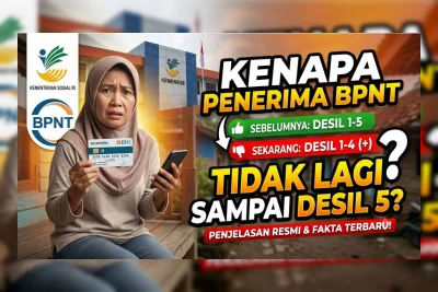 Penerima BPNT 2026 Hanya Sampai Desil 4, Ini Aturan Terbaru