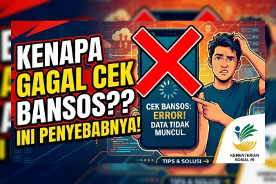 Login Cek Bansos Kemensos Error atau Data Tidak Muncul 2026, Ini Solusinya