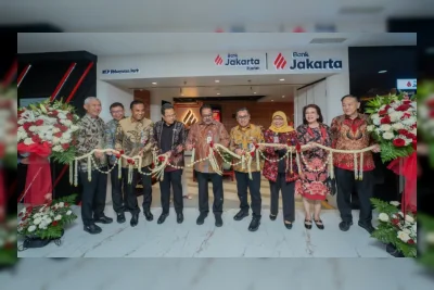 Bank Jakarta Resmikan New Look Branch KCP Kebayoran Park, Hadirkan Wajah Baru Modern