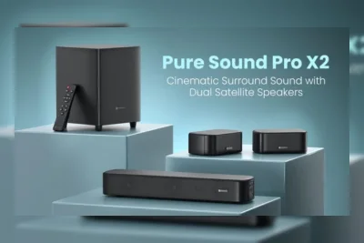 Portronics Pure Sound Pro X2 Resmi Meluncur, Home Theater 5.1 Channel 150W dengan Soundbar