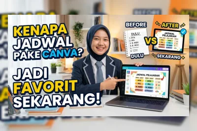 Cara Membuat Jadwal Pelajaran Pakai Canva 2026, Hasilnya Rapi dan Estetik dalam Hitungan Menit
