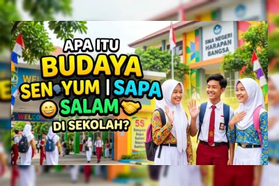 Budaya Senyum Sapa Salam di Sekolah: Kebiasaan Kecil yang Membentuk Karakter Anak