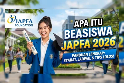 Beasiswa JAPFA 2026 Resmi Dibuka, Ini Syarat dan Jadwal Terbarunya