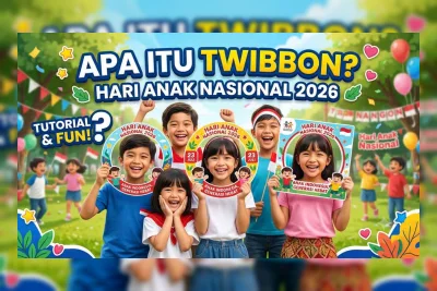 Twibbon Hari Anak Nasional 2026: Link Gratis dan Cara Pasang Mudah dalam 2 Menit