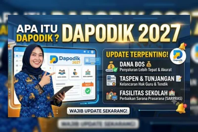 Cara Tambah Siswa Baru di Dapodik 2027, Auto Sinkron ke Server Pusat
