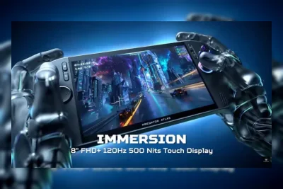 Acer Predator Atlas 8 Resmi: Handheld Gaming dengan Layar 120Hz dan Performa Desktop