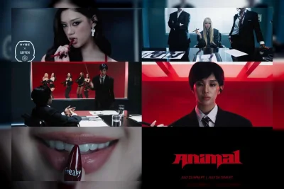 KATSEYE Rilis Single Baru 'Animal', Tampilkan Sisi Gelap dan Sinematik