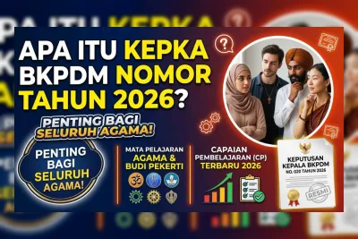 Kepka BKPDM Nomor 020 Tahun 2026: Aturan Baru Capaian Pembelajaran Agama