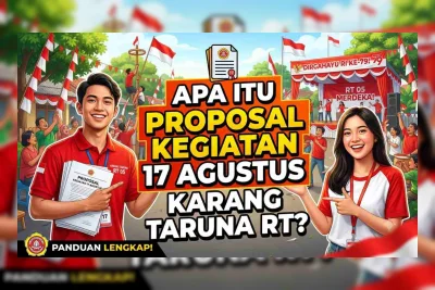 Contoh Proposal Kegiatan 17 Agustus 2026 Karang Taruna RT, Siap Pakai Tanpa Ribet