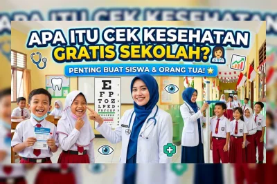 Cara Daftar Cek Kesehatan Gratis Sekolah di ayockg.kemkes.go.id, Begini Langkah Lengkapnya