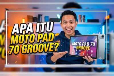 Moto Pad 70 Groove Resmi Meluncur Juli 2026, Tablet dengan 9 Speaker JBL