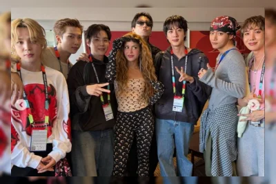 Shakira Bagikan Foto Backstage dengan BTS, Sapa Penggemar dengan Bahasa Korea
