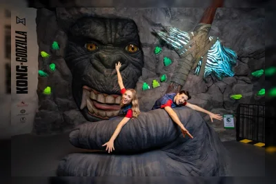 Wahana Kong X Godzilla di Lotte World Hadirkan Sensasi Layar Lebar