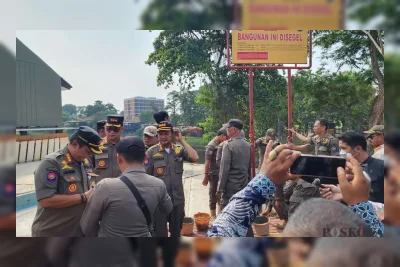 Proyek Kolam Renang di Sawangan Depok Disegel karena Langgar Site Plan