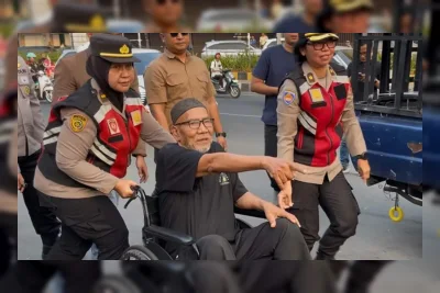 Kakek Pandih Berjuang Pertahankan Lahan Warisan di Kunciran, Geruduk Polres Metro Tangerang Kota