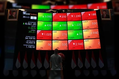Investor Asing Lepas 10 Saham Ini, Ada BUMI, TPIA & KLBF