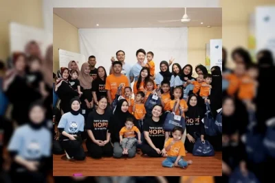 PT DMG Salurkan Bantuan Kesehatan Anak di Rumah Harapan