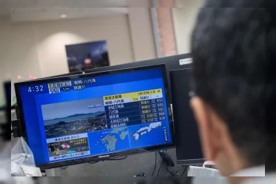 Gempa Bumi Besar Guncang Wilayah Kyushu Jepang