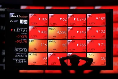 IHSG Ditutup Melemah ke 6.091, Tertekan Saham Big Cap dan Sentimen Global