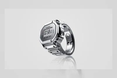 Casio Luncurkan Ring Watch CRW-H001M-8, Smart Ring dengan Layar Digital