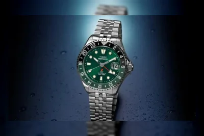 Timex Deepwater Meridian 200 Automatic GMT Resmi Meluncur, Tawarkan Bezel Keramik dan Tahan Air 200 Meter