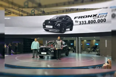 Suzuki Fronx SGX Hybrid Kuro Meluncur di GIIAS 2026, Harga Rp333,8 Juta