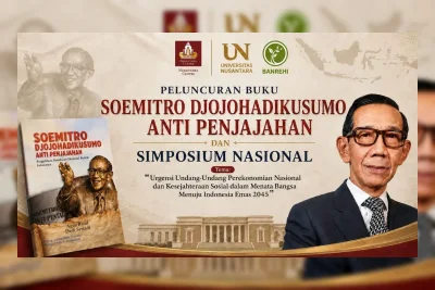 Sambut HUT ke-81 RI, Nusantara Centre Luncurkan Buku Pemikiran Soemitro