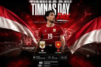 Link Live Streaming Timnas Indonesia vs Vietnam Malam Ini 3 Agustus 2026, Kick-off Pukul 20.30 WIB