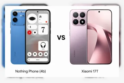 Perbandingan Nothing Phone (4b) vs Xiaomi 17T: Apakah Xiaomi Layak dengan Harga Lebih Mahal?