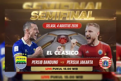 Link Live Streaming Persib vs Persija Sore Ini Jam 15.30 WIB