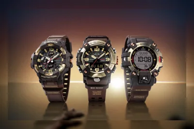 Casio Rilis Tiga Jam Tangan Tangguh Master of G dengan Desain Horizon Gold