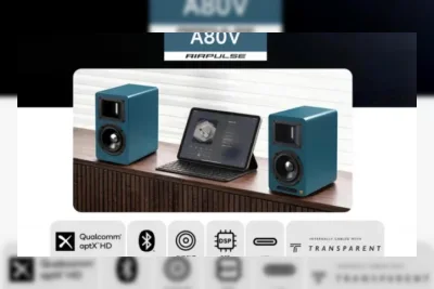 Edifier Airpulse A80V Resmi Meluncur, Speaker Hi-Fi 100W dengan USB-C dan Bluetooth aptX HD
