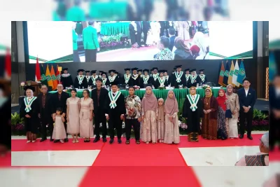 Unas Kukuhkan Tiga Guru Besar untuk Perkuat Kontribusi Keilmuan