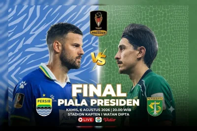 Total Hadiah Juara 1 Piala Presiden 2026 Berapa? Cek Nominal yang Diperebutkan Persib dan Persebaya Malam Ini