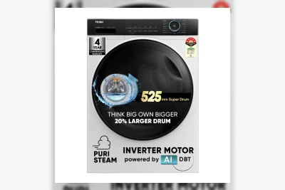 Mesin Cuci Front Load Haier 8 Kg Diskon 50% di Freedom Sale 2026