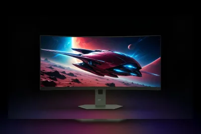Lenovo Rilis Monitor Gaming Melengkung 240Hz dengan Panel VA WQHD 34 Inci
