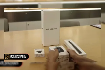 Video Unboxing DJI Osmo 360 II Bocor, Baterai Lebih Besar dan Desain Dibandingkan dengan Osmo 360
