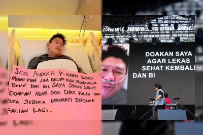 Andika Kangen Band Sakit Apa? Posisinya Digantikan Praz Teguh karena Terbaring Lemah di RS