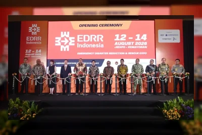 EDRR Indonesia 2026 Resmi Dibuka, Target Jadi Pusat Teknologi Kebencanaan Dunia