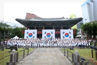 Seoul Peringati HUT ke-81 Kemerdekaan dengan Upacara Lonceng Bosingak
