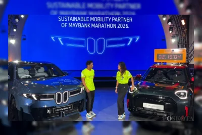 Maybank Marathon 2026: New BMW iX3 Jadi Bintang dengan Debut di Jalan Indonesia