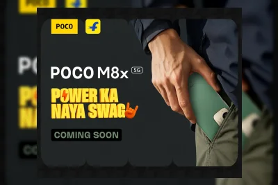 Poco M8x 5G Muncul di Teaser, Desain dan Kehadiran 5G Terkonfirmasi