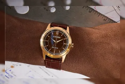 Citizen Rilis Jam Tangan Rolan AW2113-16X dengan Dial Cokelat Bergaya Vintage