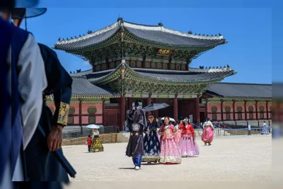 Museum Istana Korea Buka Area Pernikahan Hemat di Halaman Gyeongbok
