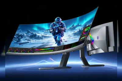 AOC Rilis Monitor Ultrawide 49 Inci QD-OLED 240Hz dengan USB-C 90W